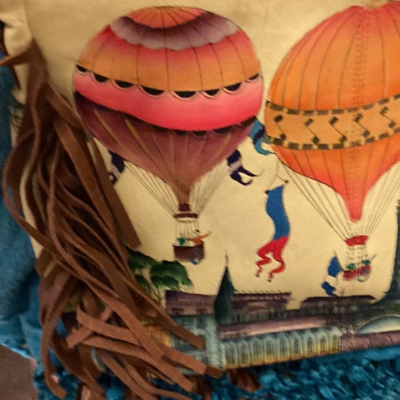 Anuschka hand painted leather Boho Purse - Picture 12 of 14